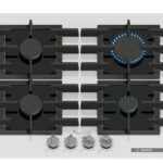 Bosch Serie 6 Natural Gas Cooktop Autonomous 60x52εκ. White