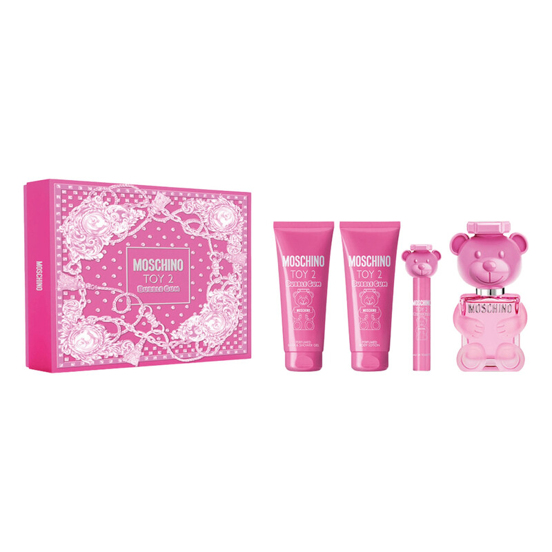 moschino-ladies-toy-2-bubble-gum-gift-set-fragrances-8011003893805 Ladies Toy 2 Bubble Gum Gift Set - Image 1