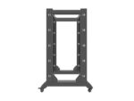Lanberg Floor Rack Cabinet 22U 60x80cm Black OR01-6822-B - Image 4
