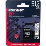 Patriot EP microSDXC 512GB U3 V30 A1 UHS-I 100MB/s - Image 3
