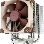 Noctua NH-U9S computer cooling system Processor Cooler 9.2 cm Brown  Metallic