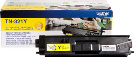 Brother Toner TN-321 TN321 Yellow Gelb 1,5k (TN321Y)