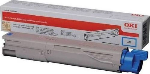 xlarge_20151223091948_oki_45862816_cyan_toner.jpeg OKI 45862816 Cyan Toner Original Toner Laser Printer Cyan High Capacity 10000 Pages (45862816) - Image 1