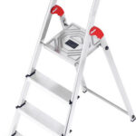 Hailo L60 StandardLine 4 Step Stepladder