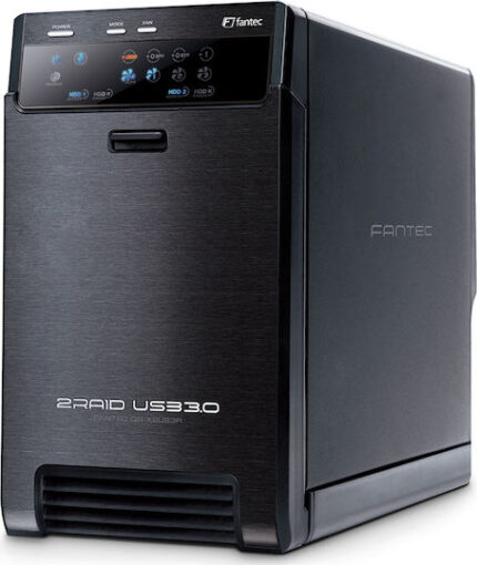FANTEC QB-X2US3R black 2x3,5  SATA RAID HDD USB3.0