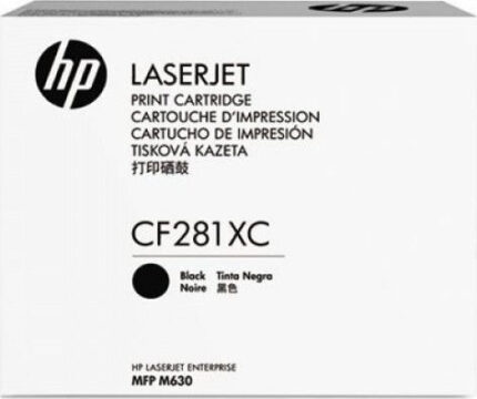 HP CONTRACT Cartridge No 81X HP81X HP 81X Black Schwarz (CF281XC)