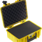 B&W Outdoor Case Type 4000 yellow incl. foam inlay