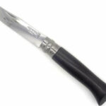 Opinel pocket knife No. 08 ebony w. gift box
