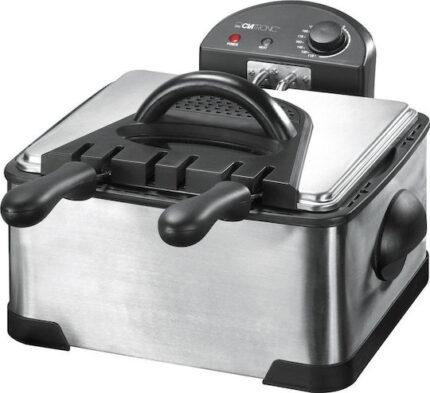 Clatronic FR 3195 Fryer 4 L 2000 W Black  Stainless steel