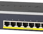 NetGear GS510TPP Managed L2 PoE+ Switch με 8 Θύρες Gigabit (1Gbps) Ethernet και 2 SFP Θύρες