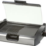 Steba VG 200 BBQ Table Grill with glass lid