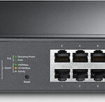 TP-Link TL-SG1016PE network switch Managed L2 Gigabit Ethernet (10/100/1000) Power over Ethernet (PoE) Black