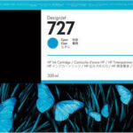 HP Ink No 727 HP727 HP 727 Cyan (F9J76A)