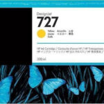 HP Ink No 727 HP727 HP 727 Yellow Gelb (F9J78A) 300 ml