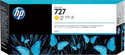 HP Ink No 727 HP727 HP 727 Yellow Gelb (F9J78A) 300 ml