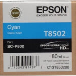 Epson ink cartridge cyan T 850 80 ml               T 8502