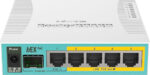 Mikrotik hEX PoE wired router White