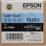 Epson ink cartridge light cyan T 850 80 ml               T 8505