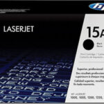 HP Cartridge No 15A HP15A HP 15A Black Schwarz (C7115A)