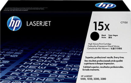 HP Cartridge No 15X HP15X HP 15X Black Schwarz (C7115X)