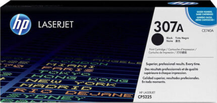 HP Cartridge No 307A Black Schwarz (CE740A)