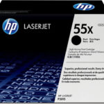 HP Cartridge No 55X HP55X HP 55X Black Schwarz (CE255X)