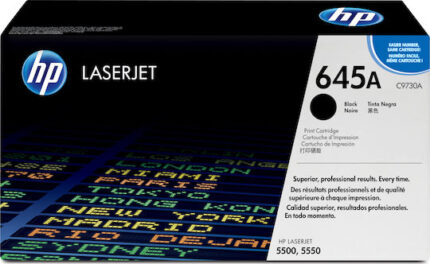 HP Cartridge No 645A HP645A HP 645A Black Schwarz (C9730A)