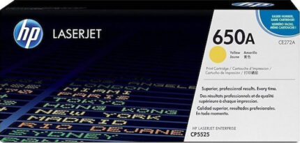 HP Cartridge No 650A HP650A HP 650A Yellow Gelb (CE272A)