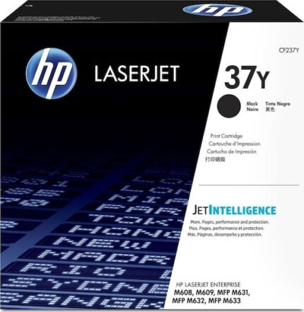 HP Cartridge No 37Y HP37Y HP 37Y Black Schwarz (CF237Y)