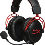 HyperX Cloud Alpha Over Ear Gaming Headset with Connection 3.5mm / 2x3.5mm Red