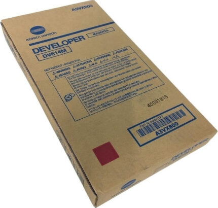 Konica-Minolta KonicaMinolta Developer DV-614 DV614 Magenta (A3VX800)