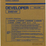 Konica-Minolta KonicaMinolta Developer DV-614 DV614 Yellow Gelb (A3VX700)