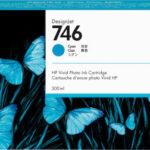 HP Ink No 746 HP746 HP 746 Cyan (P2V80A)