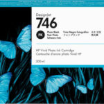 HP Ink No 746 HP746 HP 746 Photo Black Schwarz (P2V82A)
