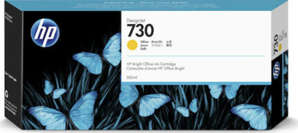 HP Ink No 730 HP730 HP 730 Yellow Gelb Cartridge (P2V70A)