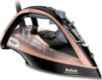 Tefal Ultimate Pure FV9845 iron Dry & Steam iron Durilium Autoclean soleplate 3200 W Black  Copper