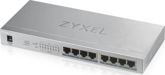 xlarge_20190307104222_zyxel_gs1008hp.jpeg Zyxel GS1008-HP 8 Port Desktop PoE+ Switch - Image 1
