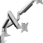 Uchwyt na 2 monitory 13-27 cali, max 2x9kg