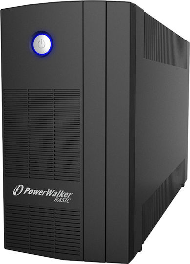 xlarge_20190515131703_powerwalker_basic_vi_1000_sb_fr.jpeg PowerWalker 10121071 uninterruptible power supply (UPS) Line-Interactive 1 kVA 600 W 3 AC outlet(s) - Image 1