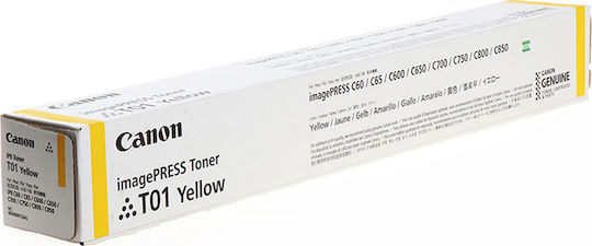 xlarge_20190611131652_canon_imagepress_t01_yellow_toner_8069b001.jpeg Canon Toner T01 Yellow Gelb (8069B001) - Image 1