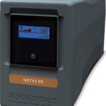 Socomec Netys PE 1000VA UPS Line-Interactive 600W with 4 IEC Power Plugs