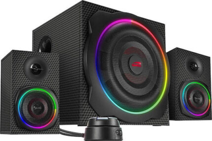 Speedlink GRAVITY CARBON RGB 2.1 Subwoofer System, black