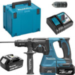 Makita DHR243RTJ cordless combi hammer
