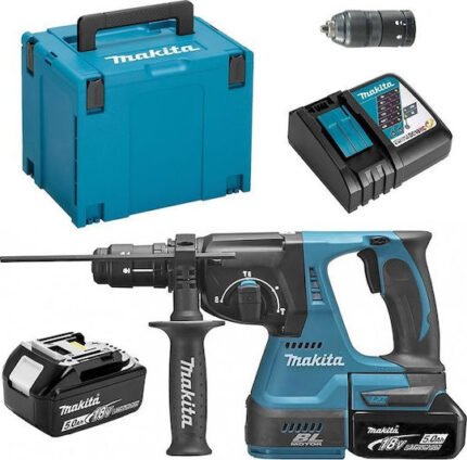 Makita DHR243RTJ cordless combi hammer