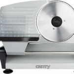 Camry Premium CR 4702 slicer Electric Black  Grey  Satin steel Stainless steel