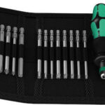 WERA Kraftform Kompakt 60 Pouch with 89 mm-long bits