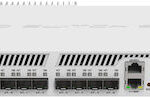 MikroTik CRS317-1G-16S+RM Managed L3 Switch με 1 Θύρες Gigabit (10Gbps) Ethernet και 16 SFP Θύρες