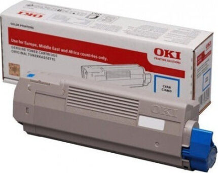 OKI 46508711 Original Toner Laser Printer Cyan High Capacity 3000 Pages