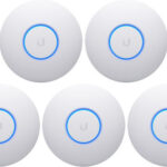 Ubiquiti UniFi nanoHD Access Point Wi‑Fi 5 Dual Band (2.4 & 5GHz) σε Πενταπλό Kit