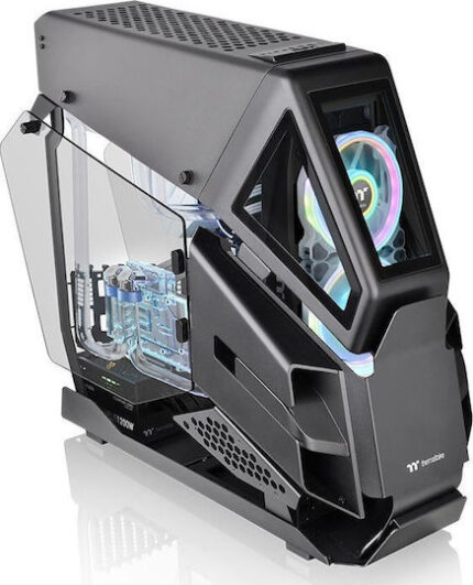 Thermaltake AH T600 Gaming Full Tower Κουτί Υπολογιστή με Πλαϊνό Παράθυρο Μαύρο